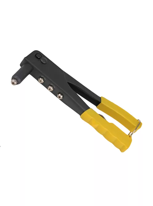 Kézi szegecshúzó 4 cserélhető fejjel alumínium és acél szegecsekhez