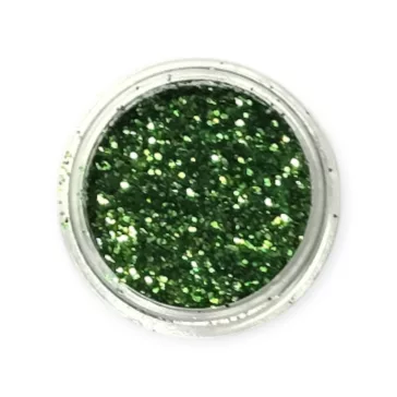 KiviArt Kozmetikai Csillámpor Zöld  - Bőrbiztos Glitter Csillámtetováláshoz