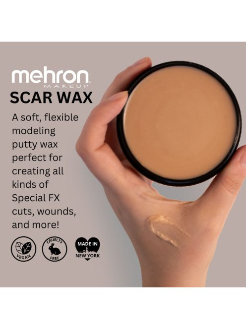 Mehron Scar Wax Light – professzionális SFX heg- és sebwax
