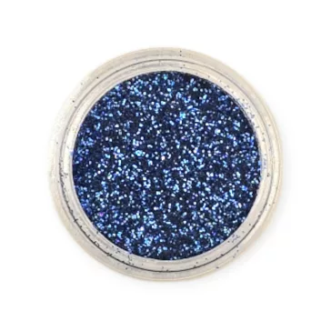 KiviArt Kozmetikai Csillámpor Blue - Élénk Kék Glitter Csillámtetováláshoz