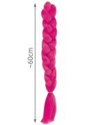 Szintetikus haj színes afro-ombre fonathoz - Sötét rózsaszín