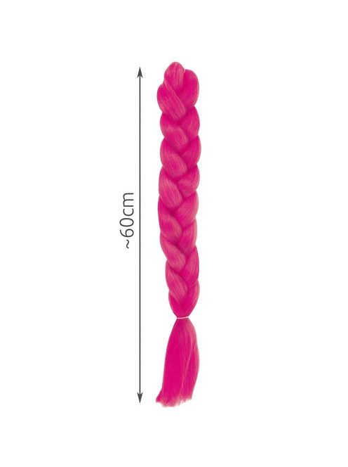 Szintetikus haj színes afro-ombre fonathoz - Sötét rózsaszín