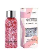 Laura Serna Chunky face and Body glitter gel - Pink