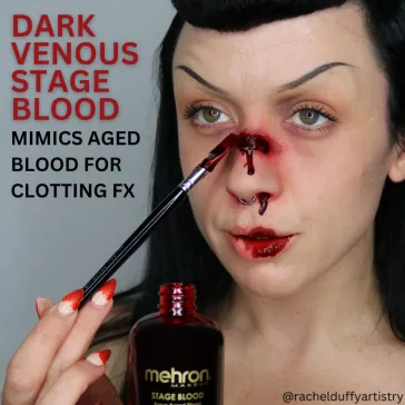 Mehron Stage Blood – Dark Venous (470 ml) professzionális sötét vénás művér SFX-hez