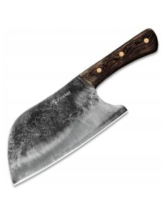FOXTER Japán stílusú séfkés, 30 cm-es, kézzel kovácsolt, wenge fa markolattal