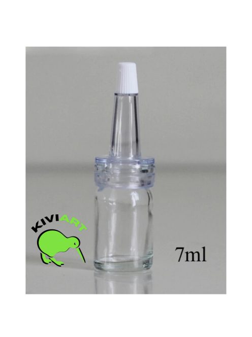 Csőrös üveg csillámtetováláshoz.