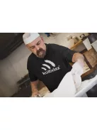 Kolbász mintás póló, vicces gasztronómiai ajándék, disznótoros póló, húsétel póló, pamut póló
