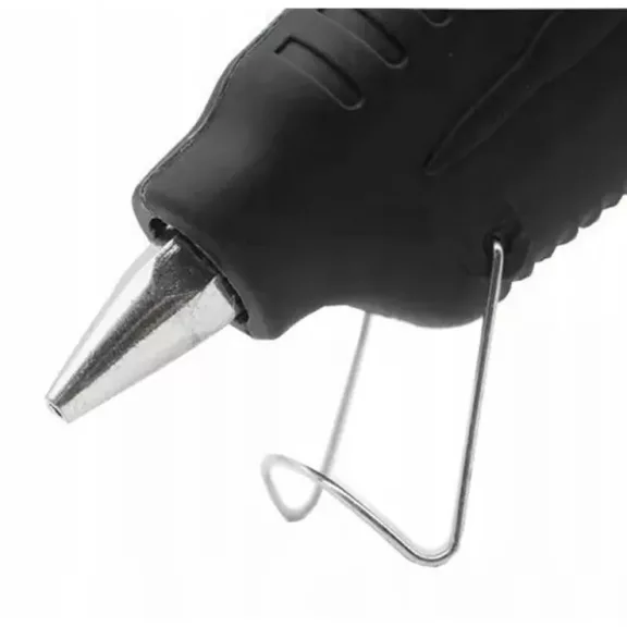 60 W-os fekete forróragasztó pisztoly 11 mm-es ragasztórúdhoz