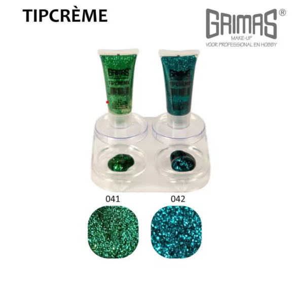 Grimas csillámzselé zöld 8 ml 041