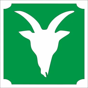 Csillámtetoválás sablon - Bak