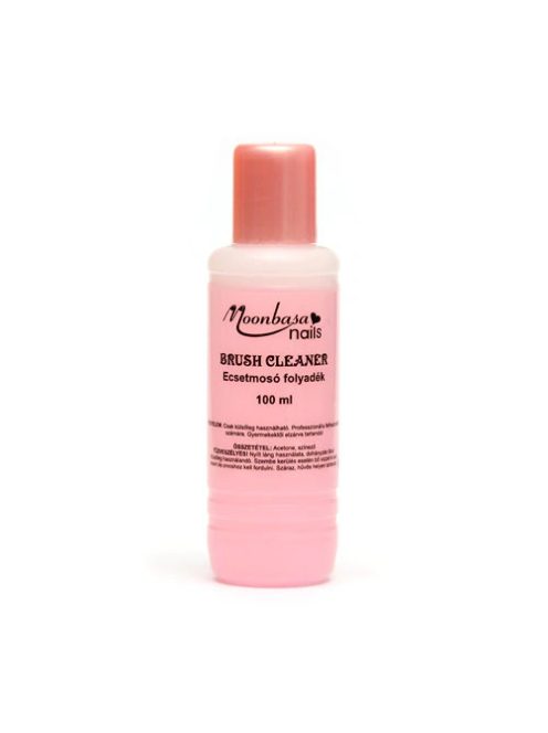 Flakon professzionális ecsetmosó folyadékkal, smink- és arcfestő ecsetek tisztításához.