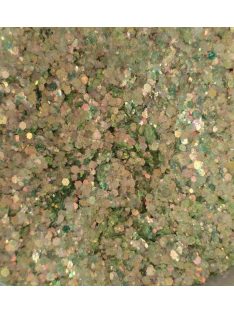 KiviArt Aurora Mixed Chunky Csillám XS13 - Sarki Fény Irizáló Glitter Sminkhez