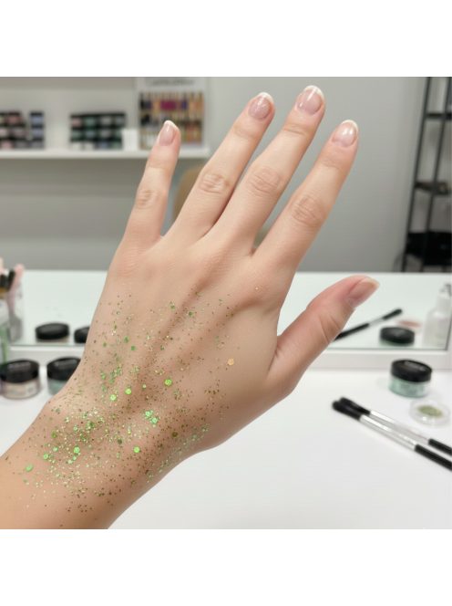 KiviArt Aurora Mixed Chunky Csillám XS13 - Sarki Fény Irizáló Glitter Sminkhez
