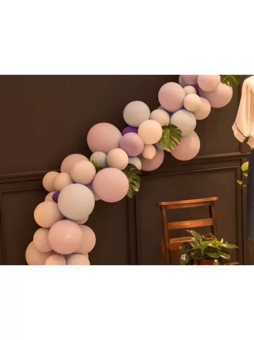 Lufi girland szalag 3 méter lufifüzér készítéshez születésnapi és esküvői dekorációhoz