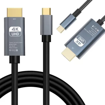USB-C - HDMI 4K Ultra HD Kábel (1,8m)