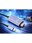 USB-C - HDMI 4K Ultra HD Kábel (1,8m)