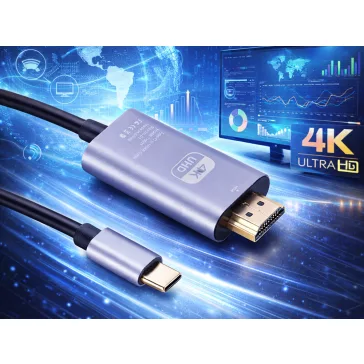 USB-C - HDMI 4K Ultra HD Kábel (1,8m)