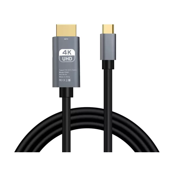 USB-C - HDMI 4K Ultra HD Kábel (1,8m)