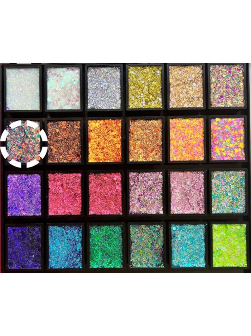 Fusion Glitter csillámkrém  utántöltő Cosmic 