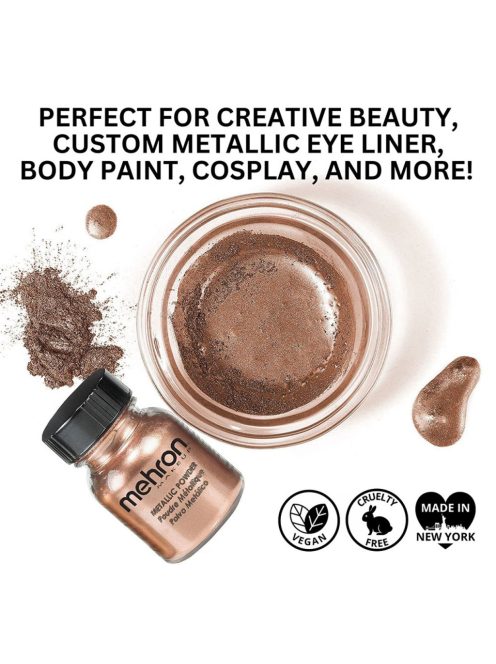 Mehron Metallic Powder - Cooper 28gr