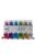 Superstar Happy Finom Csillám Mix 6 különböző színben (ezüst, arany, zöld, kék, lila, pink), 90 ml-es csomagban, bőrre és hajra, vidám sminkekhez