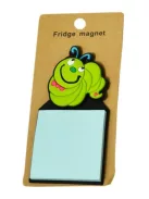 Hűtőmágnes jegyzettömbbel