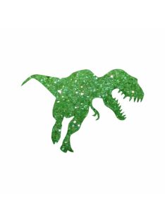 KviArt 4x4cm Csillámtetoválás sablon 11 T Rex Dino