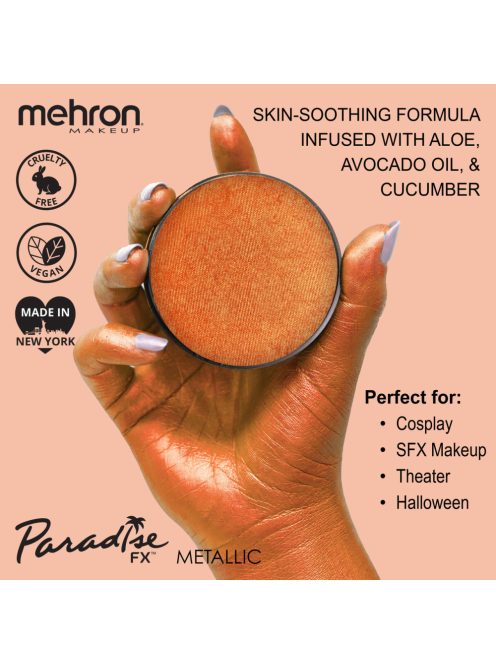 Mehron Paradise -  Brillant Orange arcfesték 40g