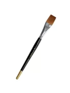 Nat's Fancy 3/4" lapos arcfestő ecset Gold Edition