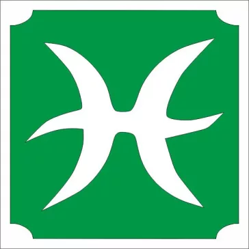 Csillámtetoválás sablon - Csillagjegyek Halak