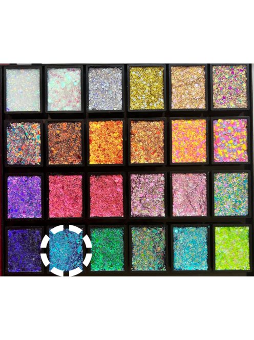 Fusion Glitter csillámkrém  utántöltő Ocean Dive