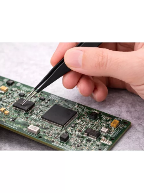 Antisztatikus precíziós csipeszkészlet 6 darab elektronikai és modellezési munkákhoz