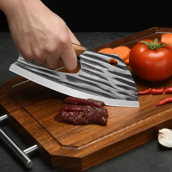 FOXTER japán stílusú séfkés és mini konyhai bárd 21 cm
