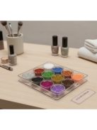 KiviArt Csillámpor készlet - 12db standard színek