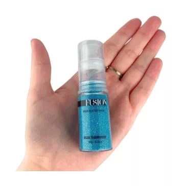 Fusion Glitter Pump Spray  - Holografikus Blue