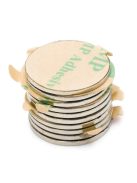 Neodímium körmágnes 3M öntapadós 15x1mm 10 db/cs 3430