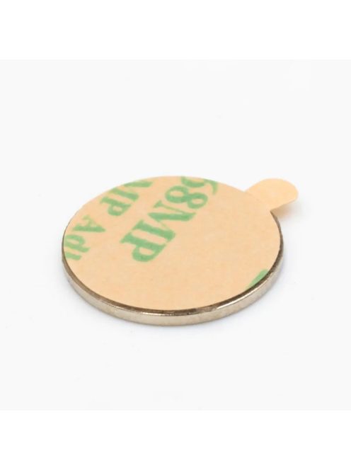 Neodímium körmágnes 3M öntapadós 15x1mm 10 db/cs 3430