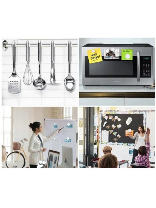 Neodímium körmágnes 3M öntapadós 15x1mm 10 db/cs 3430