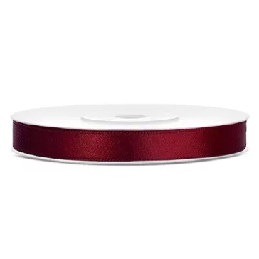 Szatén szalag - 6 mm több színben