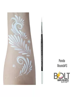   Bolt by Jest Paint arcfestőecset Panda Collection - Kerek #3