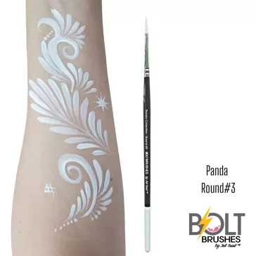   Bolt by Jest Paint arcfestőecset Panda Collection - Kerek #3