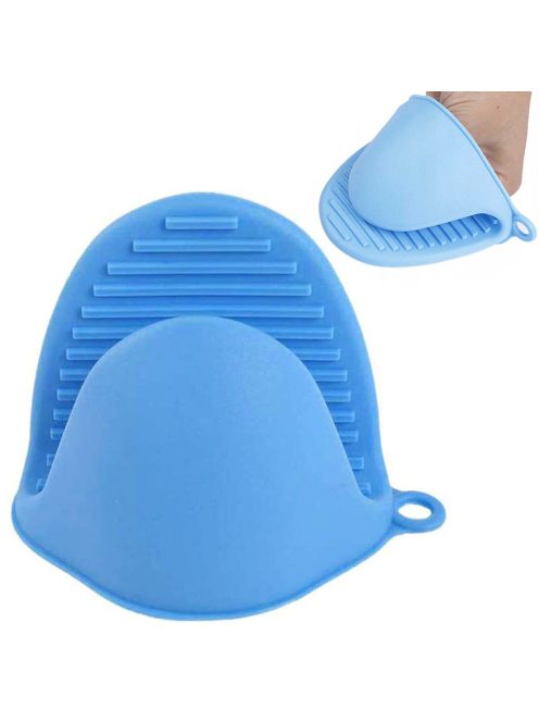 Szilikon sütőkesztyű hőálló konyhai fogó, csúszásmentes felülettel.