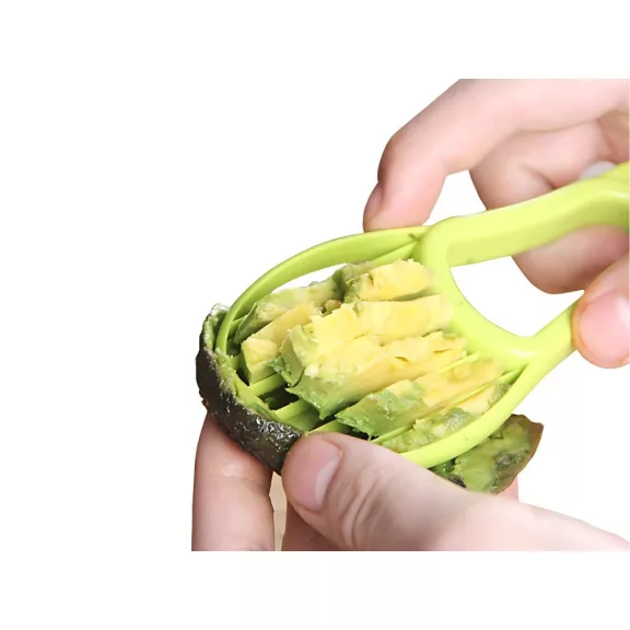 Avokádó, kiwi hámozó és szeletelő