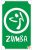 8x5 cm-es Csillámtetoválás sablon - Zumba 9