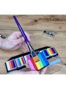 Art Factory lapos egyenes arcfestő ecset Flat 3/4"