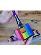 Art Factory lapos egyenes arcfestő ecset Flat 3/4"