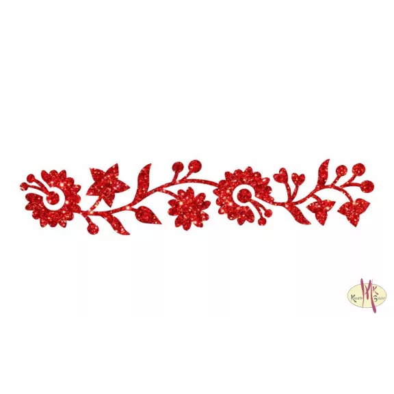 8x5 cm-es Csillámtetoválás sablon - Magyar motívum 14