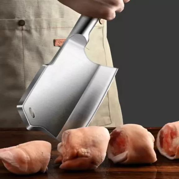 Foxter japán stílusú séfkés és bárd 28 cm széles pengével