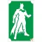 8x5 cm-es Csillámtetoválás sablon - Batman 52