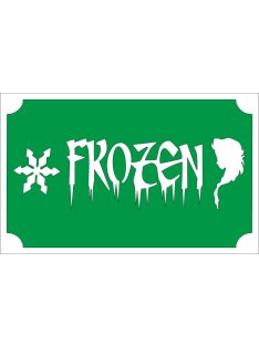 8x5 cm-es Csillámtetoválás sablon - Frozen 64